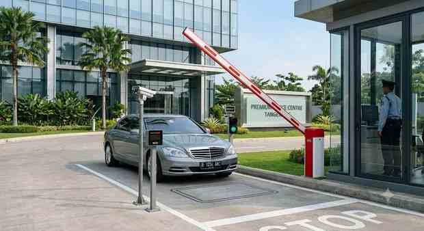 Perbedaan Barrier Gate, Boom Gate, dan Portal Parkir
